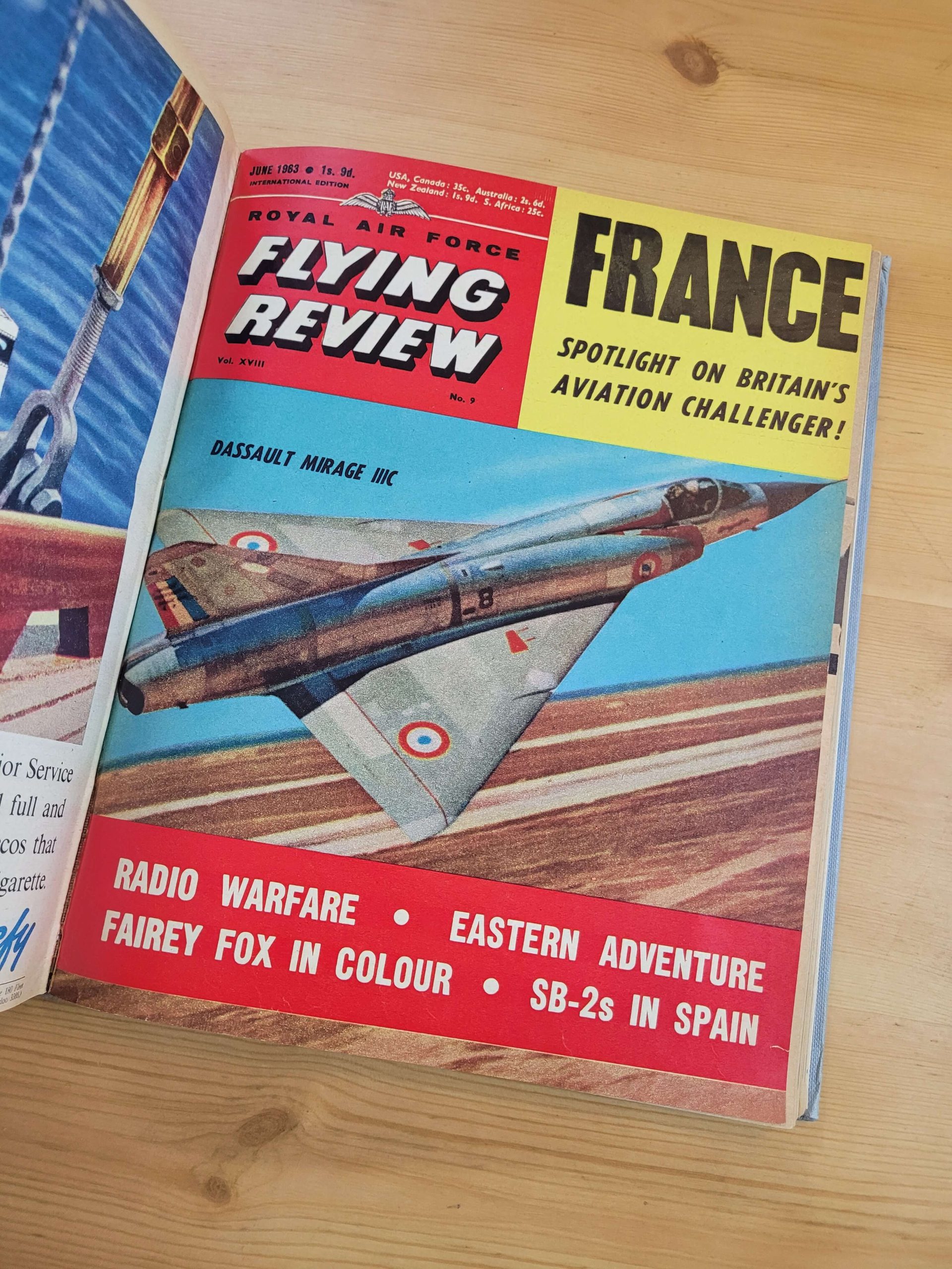 Empaste RAF FLYING REVIEW -Año completo- 1962 (12 revistas) - Imagen 12