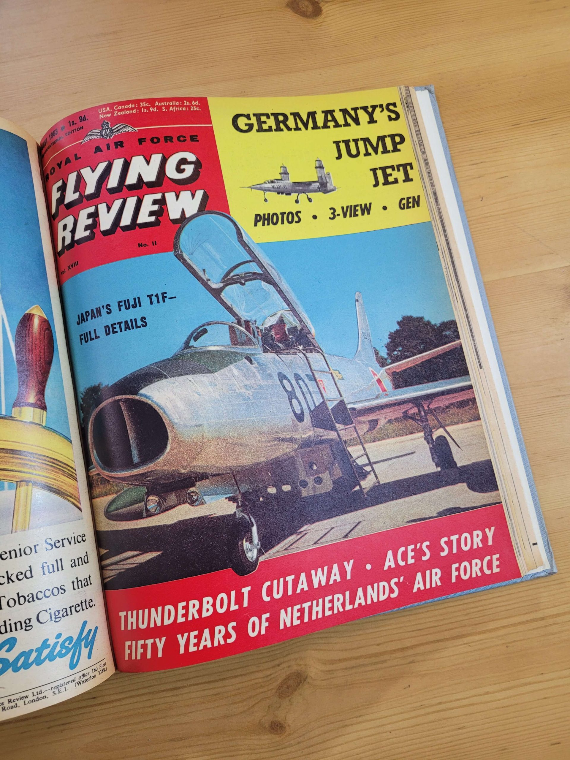 Empaste RAF FLYING REVIEW -Año completo- 1962 (12 revistas) - Imagen 17