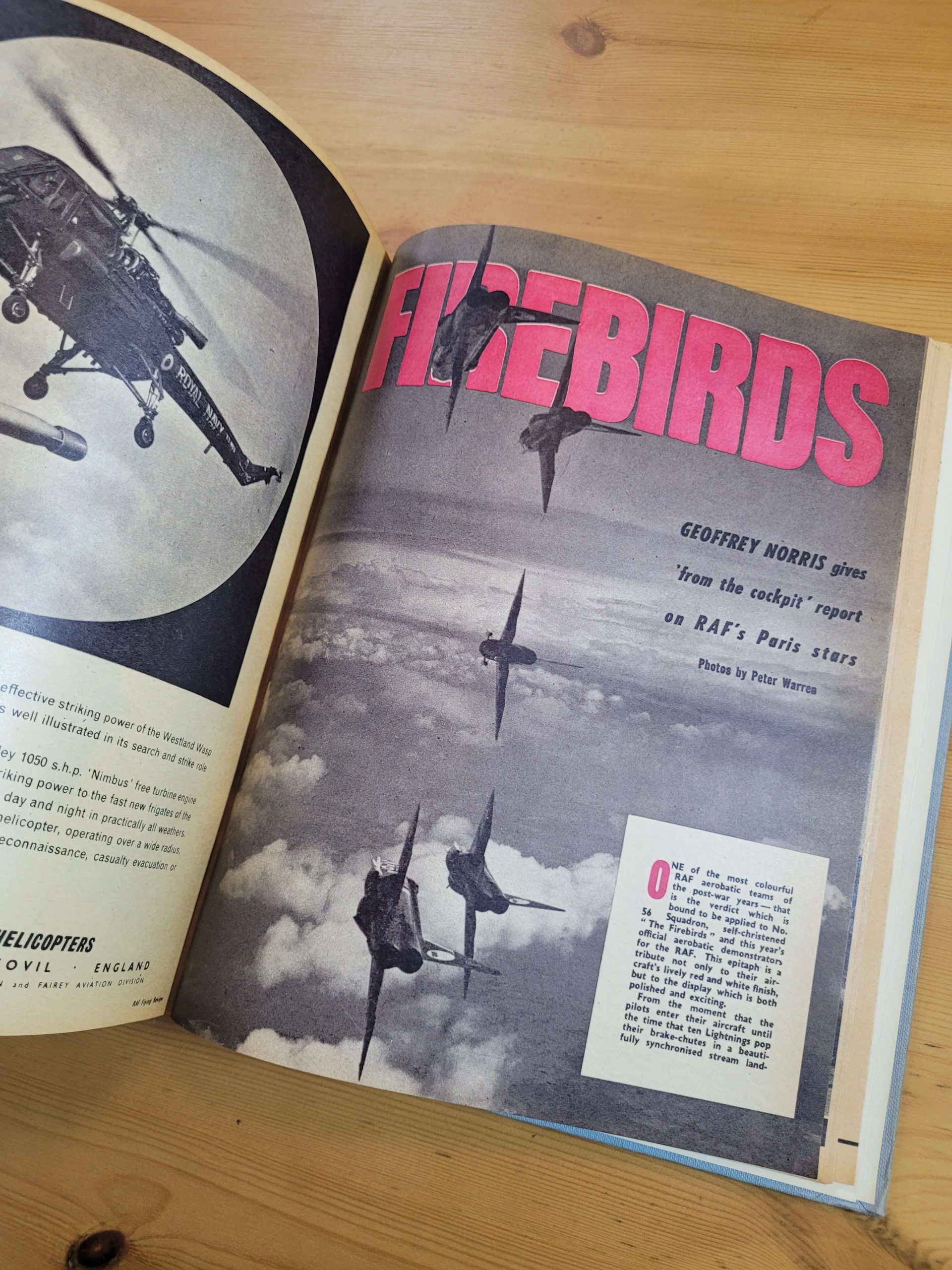 Empaste RAF FLYING REVIEW -Año completo- 1962 (12 revistas) - Imagen 19