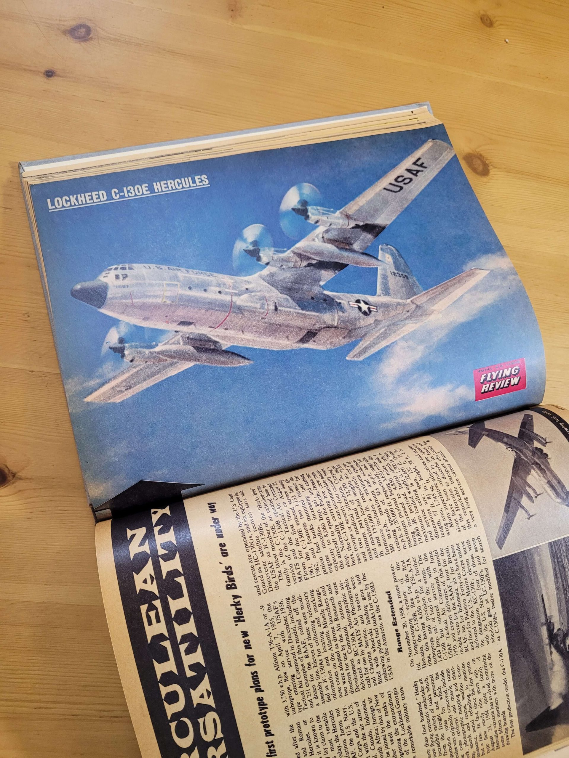 Empaste RAF FLYING REVIEW -Año completo- 1962 (12 revistas) - Imagen 22
