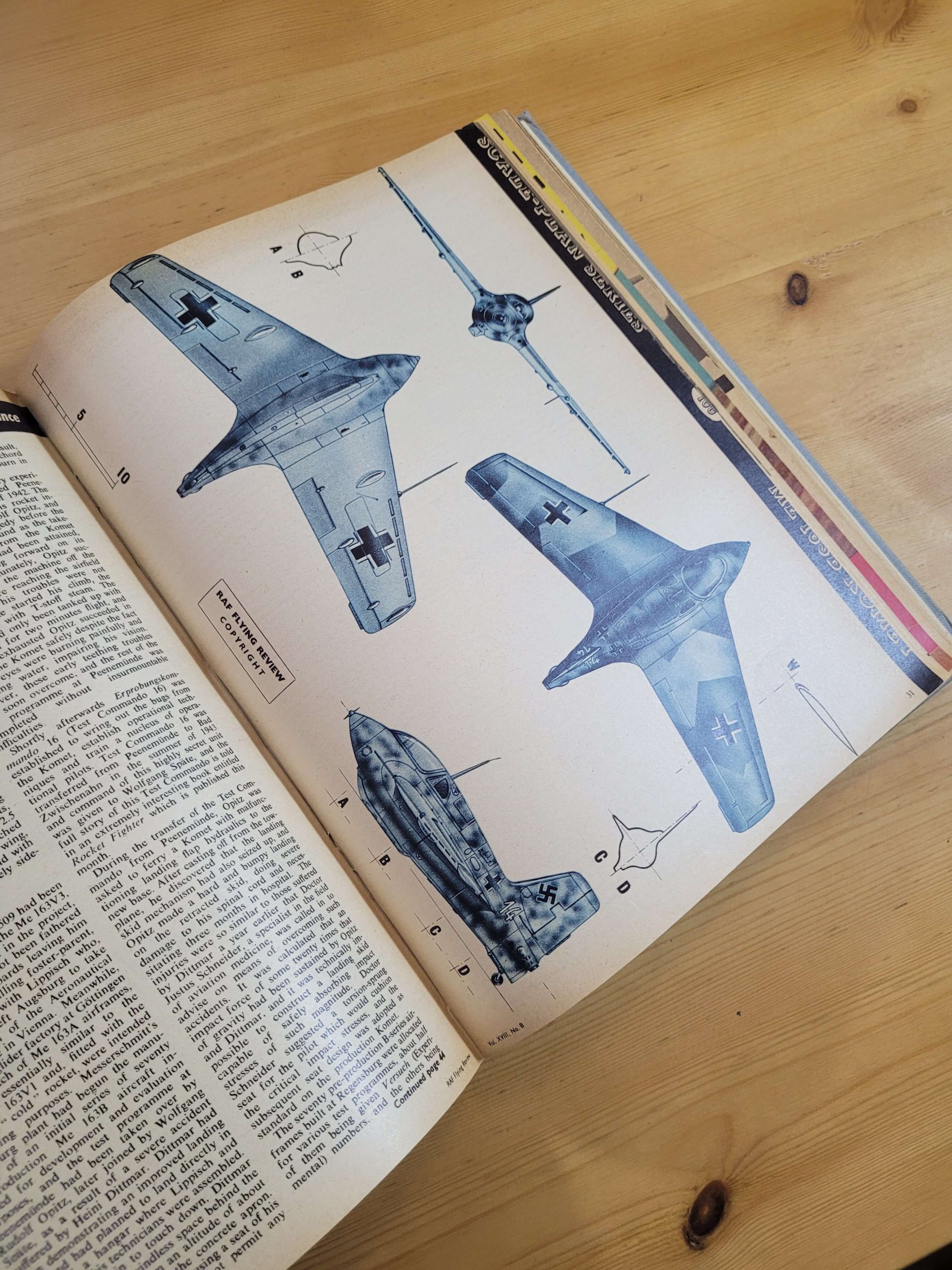 Empaste RAF FLYING REVIEW -Año completo- 1962 (12 revistas) - Imagen 23