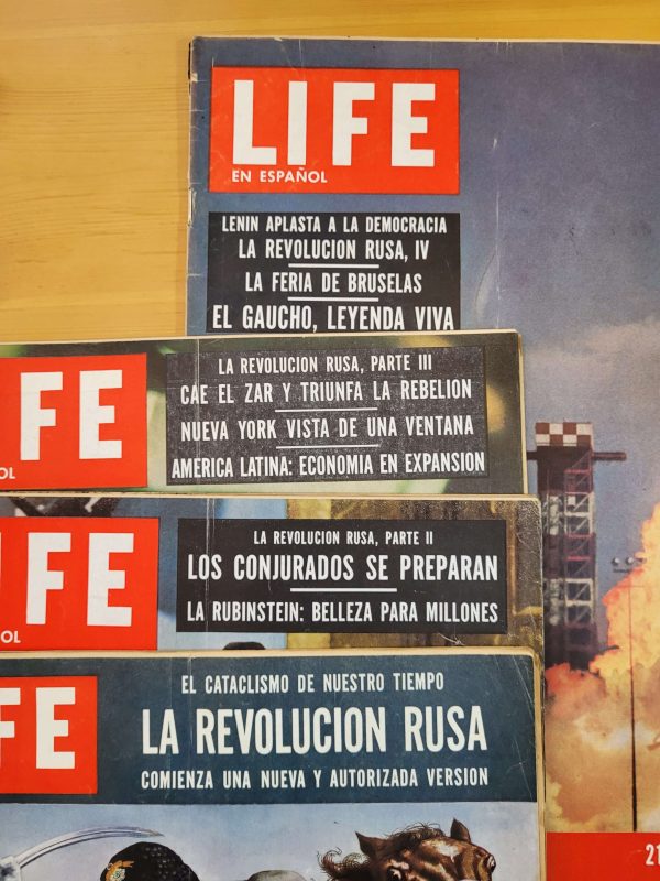 Pack LIFE -Colección Revolución rusa- (x4)