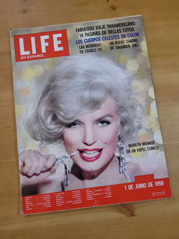 Revista LIFE Marilyn Monroe -1959-