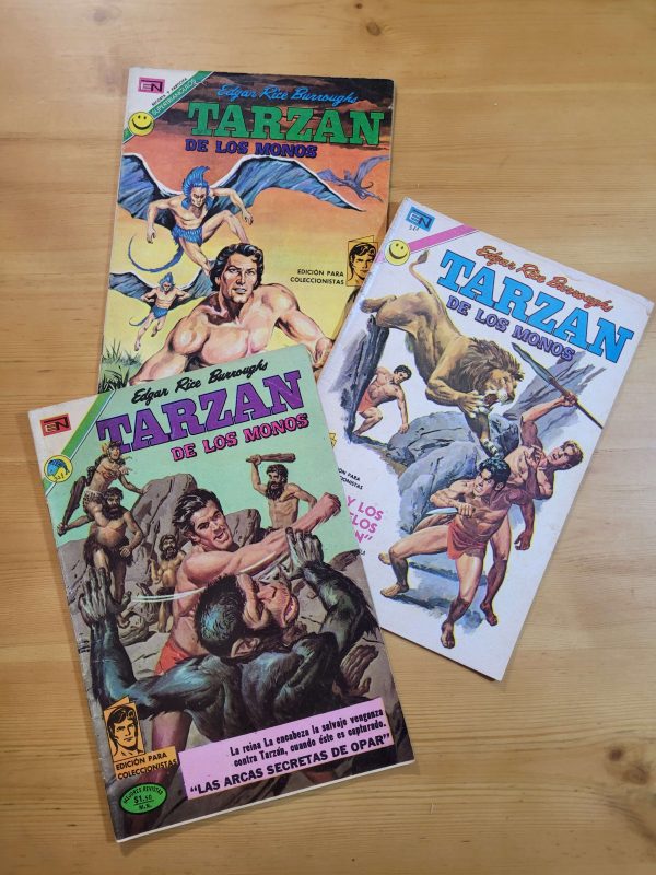 Pack TARZAN años 60s (x3)