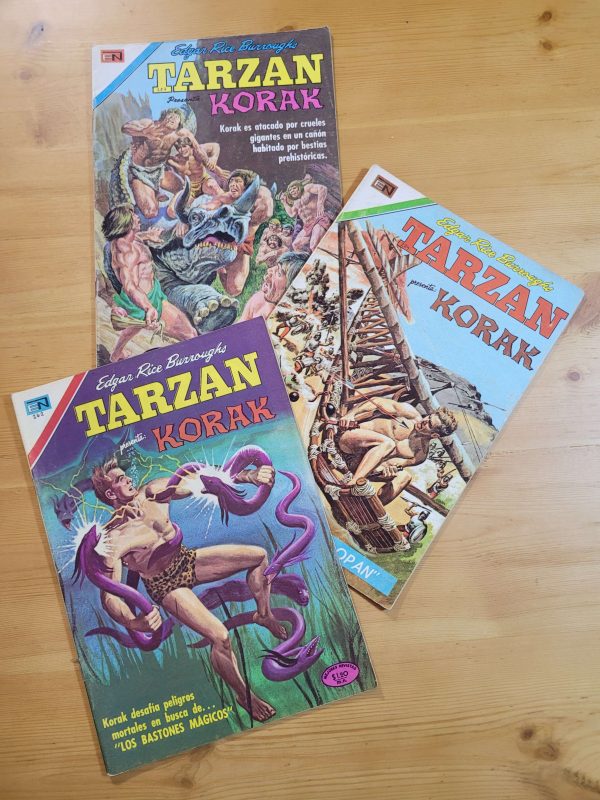 Pack TARZAN KORAK años 60s (x3)