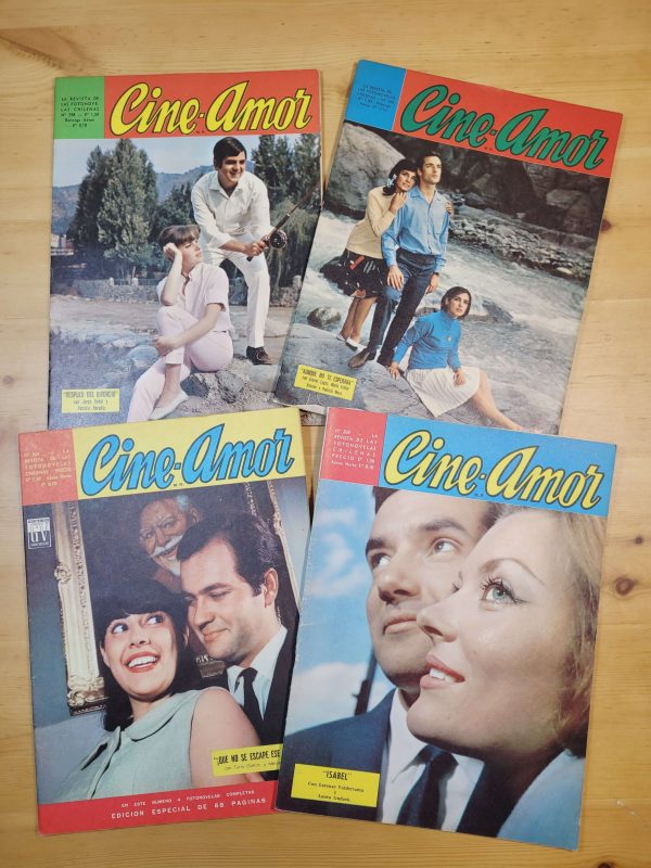 Pack CINE AMOR años 60s n°2 (x4)