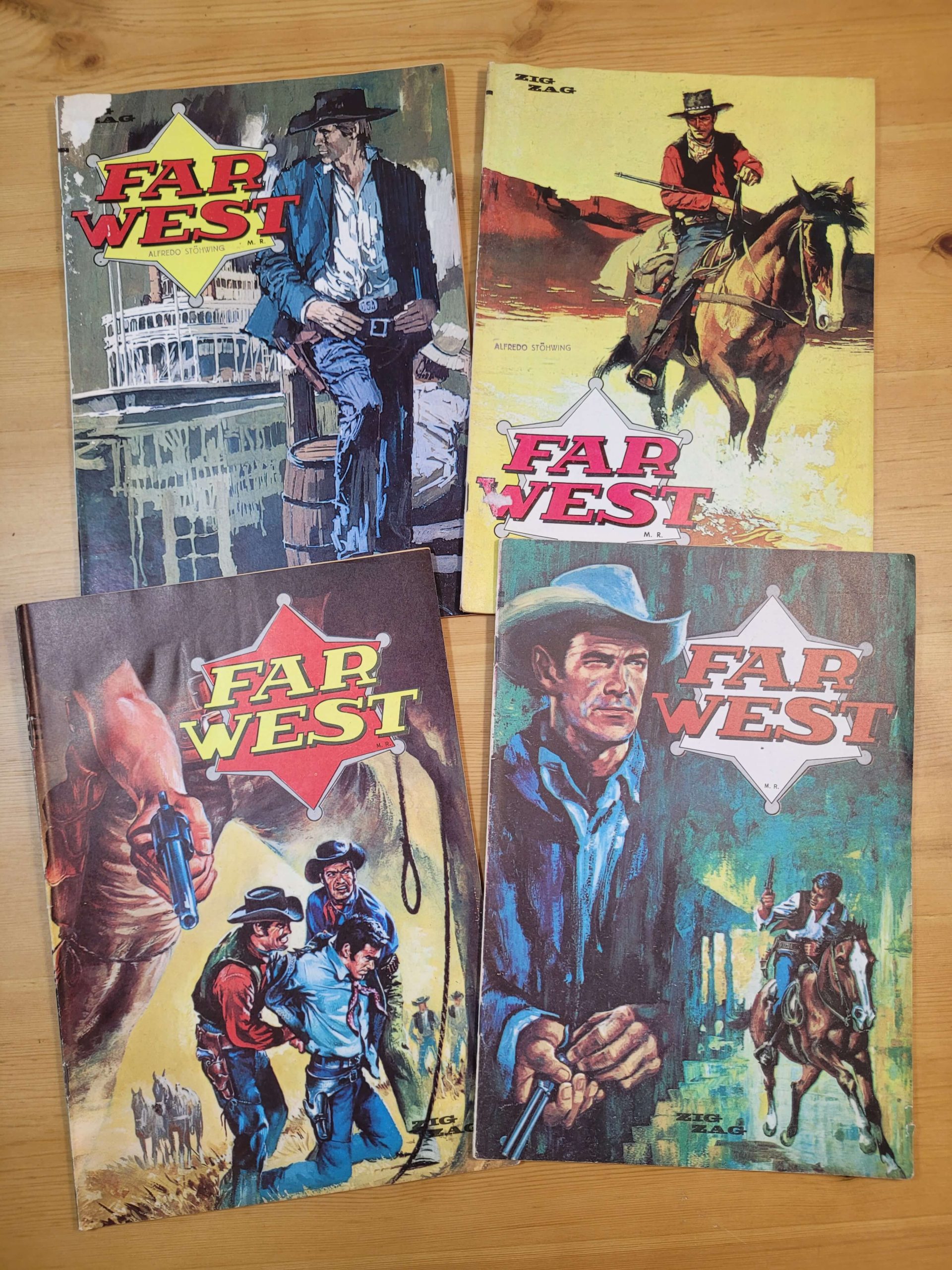 Pack FAR WEST (x4)