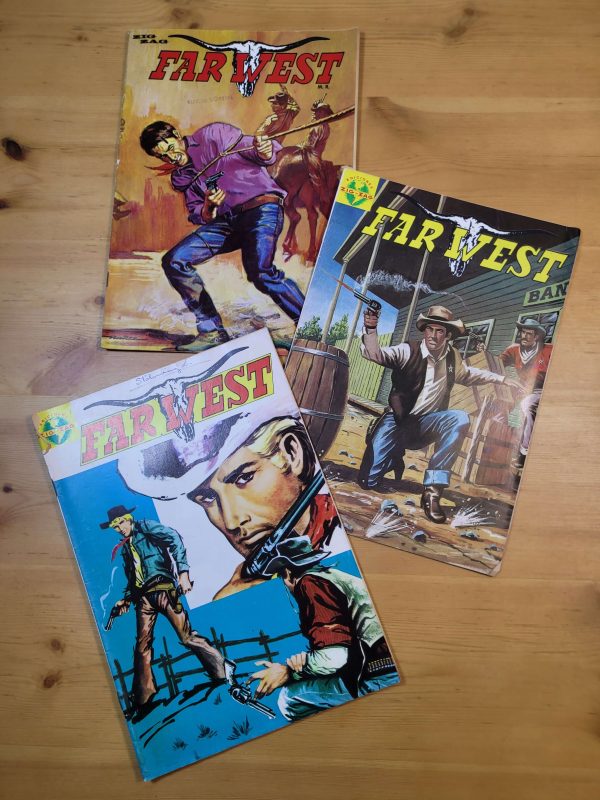 Pack FAR WEST -1eros números- (x3)