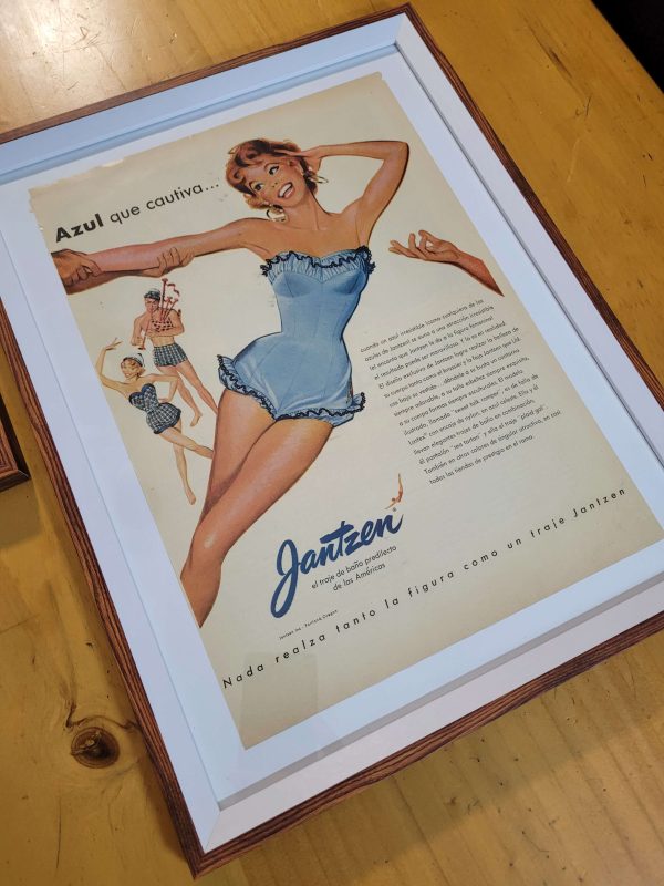 Pack cuadros PUBLICIDAD TRAJES DE BAÑO (años 50s)