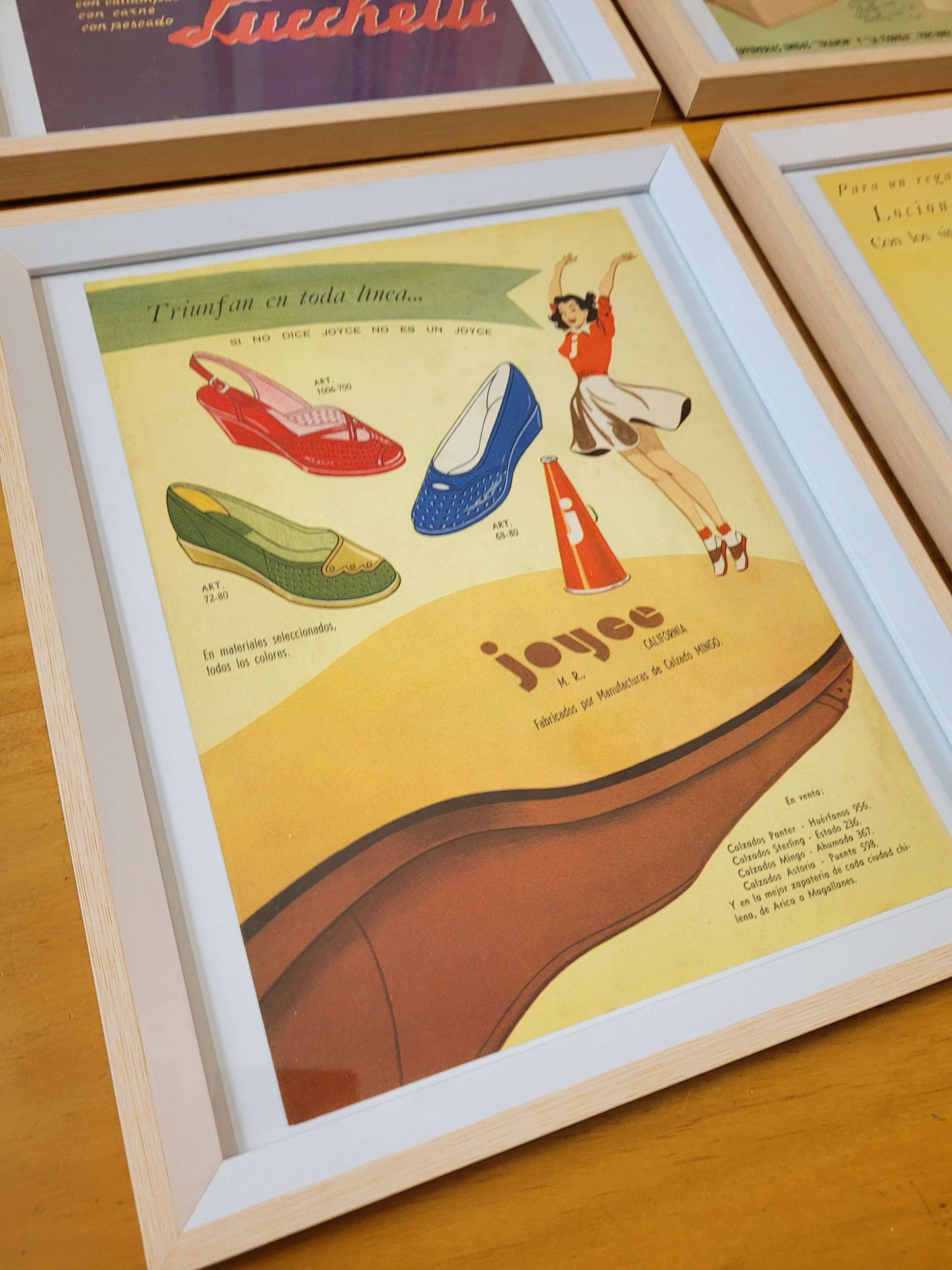 Pack cuadros PUBLICIDAD CHILENA FEMENINA (años 40s) - Imagen 3
