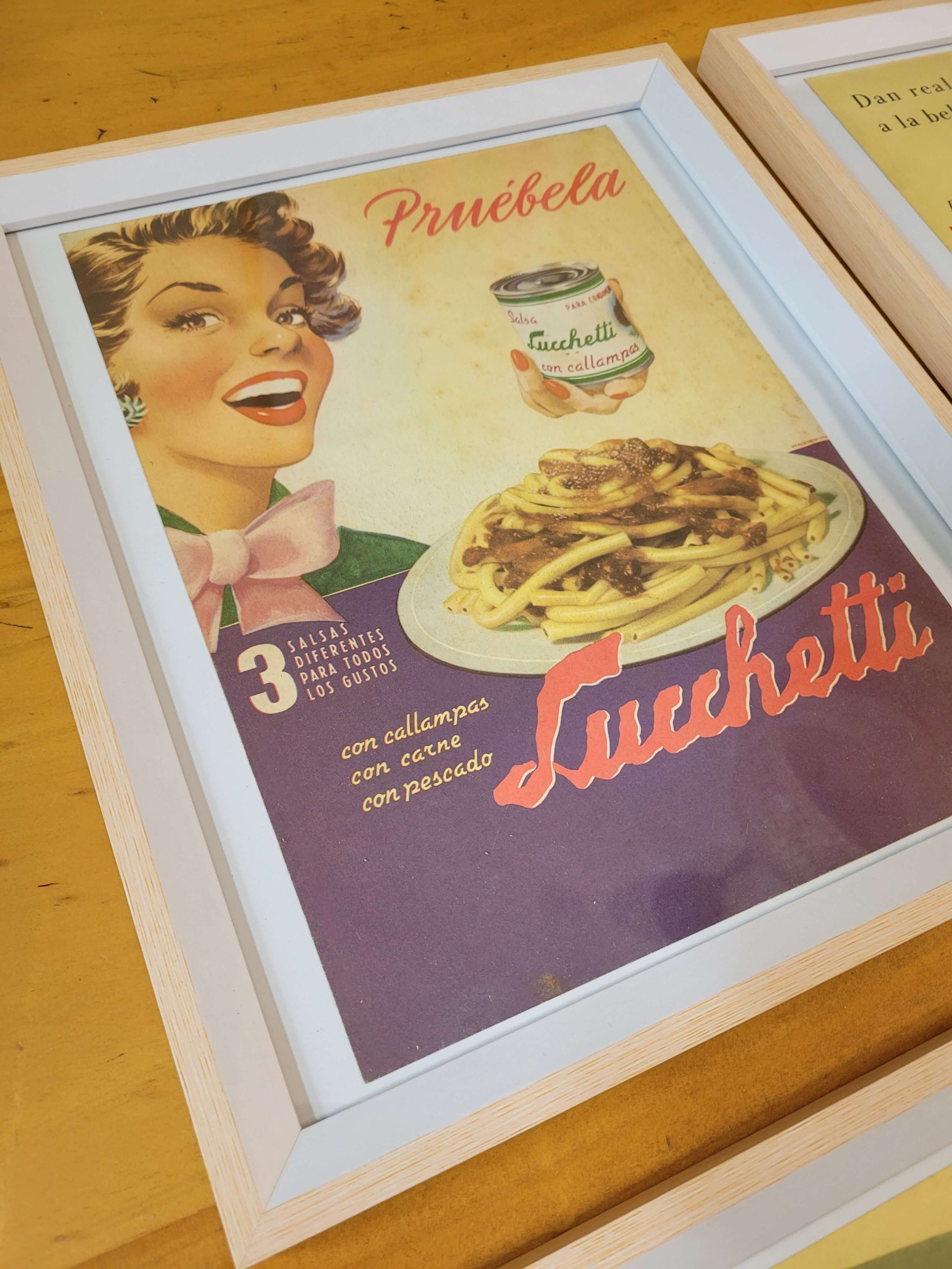 Pack cuadros PUBLICIDAD CHILENA FEMENINA (años 40s) - Imagen 4